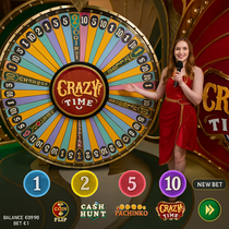 BigClash - Crazy Time - Online Live Casino Game Show